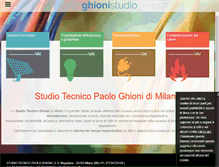 Tablet Screenshot of progettazionetermotecnica.com